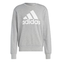 adidas Essentials French Terry Big Logo Sweatshirt 'Medium Grey Heather' IC9326