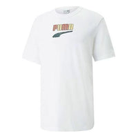 PUMA Downtown Logo Tee 'White' 535359-02