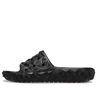 Crocs Classic Geometric Slides 'Black' 209608-001