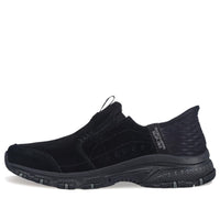 (WMNS) Skechers Slip-ins Hillcrest 'Black' 180016-BBK
