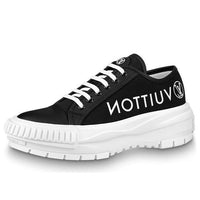(WMNS) LOUIS VUITTON Squad Sneakers 'Black' 1A9419