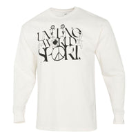 Nike Sportswear Casual Sports Round Neck Pullover Long Sleeves Creamy White DM2191-902