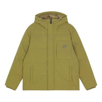 New Balance Logo Hooded Jacket 'Olive Green' AMJ13331-OV