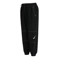 (WMNS) Nike Nsw Rpl Swsh Gx Hr Jggr Woven Casual Loose Bundle Feet Sports Pants/Trousers/Joggers Autumn Black DD5573-010
