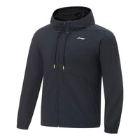 Li-Ning Autumn New Fitness Series Jacket 'Black' AFDT411-1