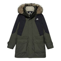 New Balance Winter Snowsuit Warm Jacket 'Green Black' NPA43121-KH