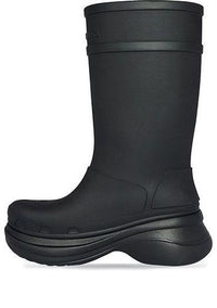 (WMNS) Crocs x Balenciaga Boots 'Black' 677388W1S8E1000
