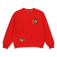 (WMNS) Li-Ning Rijindoujin Sweatshirt 'Red' AWDS158-2