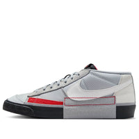 Nike Blazer Low Pro Club 'Wolf Grey University Red' FJ3694-002