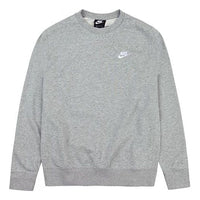 Nike Men's Sportswear Club Crw Casual Sport Round NeckLong Sleeve Shirt Men's Grey BV2666-063