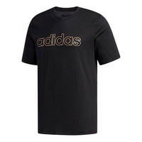adidas M Ess Br Tee Sports Stylish Round Neck Short Sleeve Black FM3441