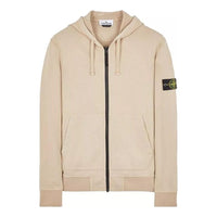 STONE ISLAND Felpa Zipped Hoodie 'Dove Grey' 101564251-V0092