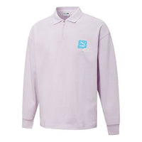 PUMA Trend Graphic Logo Sweatshirt 'Purple' 536075-17