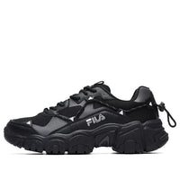 (WMNS) FILA Cat Claw Sports Casual Sneakers 'Black' F52W242110FBK