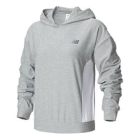 (WMNS) New Balance Sport Spacedye Fashion Layer Hoodie 'Light Grey' WT21450-AG