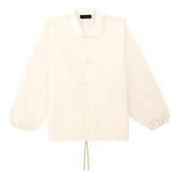 Fear of God Essentials FW23 Coaches Jacket 'Cloud Dancer' 202BT232011F