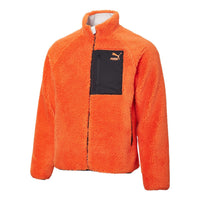 PUMA Iconic MCS Reversible Track Jacket 'Orange Black White' 530028-51