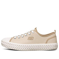 (WMNS) Skechers Street Trax Low-Top Canvas Shoes White 155382-OFWT