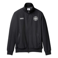 Men's adidas originals x Spezial Crossover Chest Brand Logo Stand Collar Sports Jacket Black HC0403