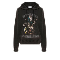 Off-White Mary Skate Hoodie 'Black' OMBB085S24FLE0091001