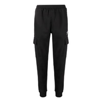 Men's adidas originals Solid Color Logo Printing Cargo Bundle Feet Sports Pants/Trousers/Joggers Black HK9689