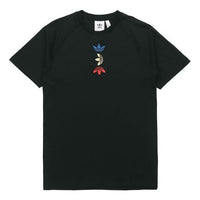 adidas originals Trefoil Tee Ref/Met 'Black' Fs7346 FS7346
