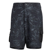 adidas originals Full Print Button Printing Straight Shorts Black HS7288