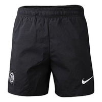 Men's Nike Logo Woven Sports Black Shorts CD0581-010