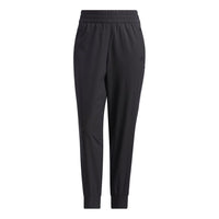(WMNS) adidas Fi Pt Woven Athleisure Casual Sports Side Stripe Bundle Feet Long Pants/Trousers Black GP0642