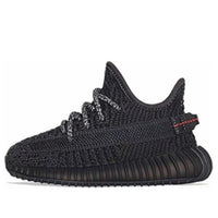 (TD) adidas Yeezy Boost 350 V2 Infant 'Black Non-Reflective' FU9011