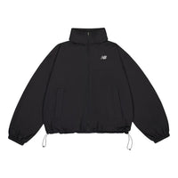 (WMNS) New Balance Athletics Packable Jacket 'Black' WJ41553-BK