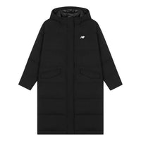 (WMNS) New Balance Athletics Long Puffer Jacket 'Black' AWJ33333-BK