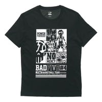 Li-Ning BadFive Graphic T-shirt 'Black' AHSP895-3
