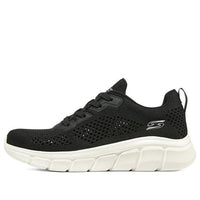 (WMNS) Skechers Bobs B Flex 'Black' 117333-BLK