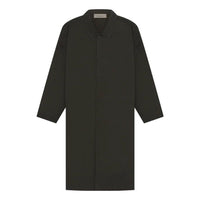Fear of God Essentials SS23 Long Coat 'Off-Black' FOG-SS23-049