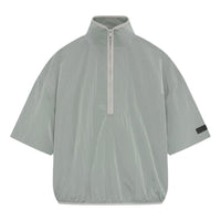 Fear of God Essentials SS234 Half Zip Mockneck Shirt 'Seal' 186SP244055F
