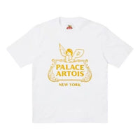 Palace X Stella Artois FW21 Logo T-Shirt 'White' P21STTS004