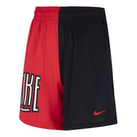 Men's Nike As Nk Df 8in Short Asym Str5 Athleisure Casual Sports Colorblock Woven Shorts Red DH7165-657
