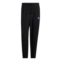 adidas Neo Basketball Logo Pants 'Black' IB7657