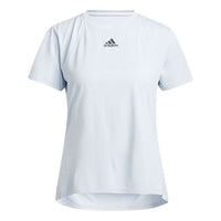 (WMNS) adidas Heatrdy Focus Round-neck Blue H20747