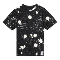 Nike Sportswear Printing Short Sleeve 'Splash Black White' CW0381-010