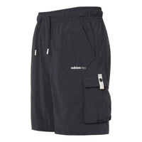 adidas neo Sw Wvn Ut Sh Leisure Sports Pocket Shorts Men's Black H45165