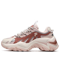 (WMNS) FILA FUSION Casual Fashion Sneakers 'Pink Red' T12W125208FBD