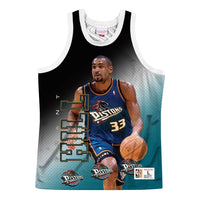 Mitchell & Ness x NBA Detroit Pistons Behind The Back Jersey 'Grant Hill 33' MSTKMI19002-DPIWHITGHI
