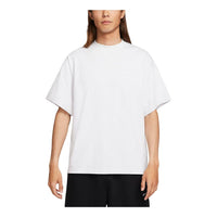 Nike Solo Swoosh Short-Sleeve Heavyweight Top 'White' FB7866-051
