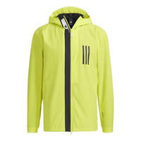 adidas M adidas W.n.d. Sports Zipper Windproof Hooded Jacket Green GL8691