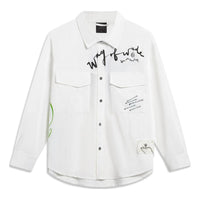 Li-Ning x Salventius Way Of Wade Graphic Long Sleeve Shirt 'White' ASHT209-2
