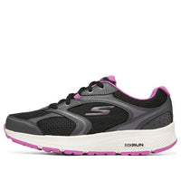(WMNS) Skechers Go Run Consistent 'Black Purple' 128280-BKPR