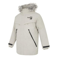 New Balance Hooded Parka Jacket 'Light Grey' AMJ24373-PAA