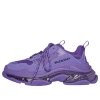 (WMNS) Balenciaga Triple S Sneakers 'Clear Sole Purple' 544351W2GA16910